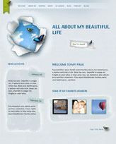 iWeb Template: Personal Space