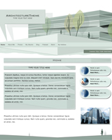 iWeb Template: Architecture Theme