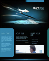 iWeb Template: Flight Theme